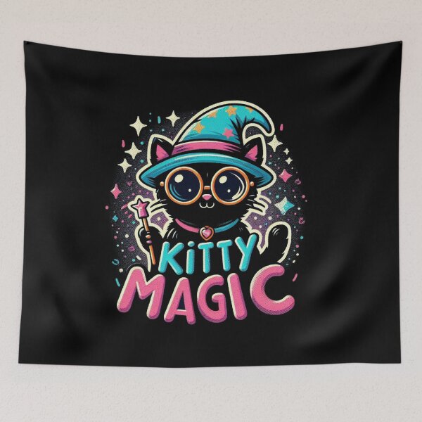 Item preview, Kitty Magic designed and sold by Myra365Art.