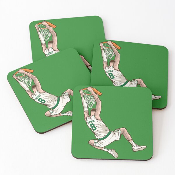 Item preview, Kristaps Porzingis Boston Dunk designed and sold by RatTrapTees.