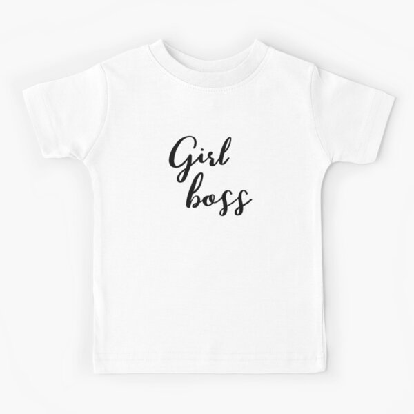 Girl boss by Alice Monber Kids T-Shirt