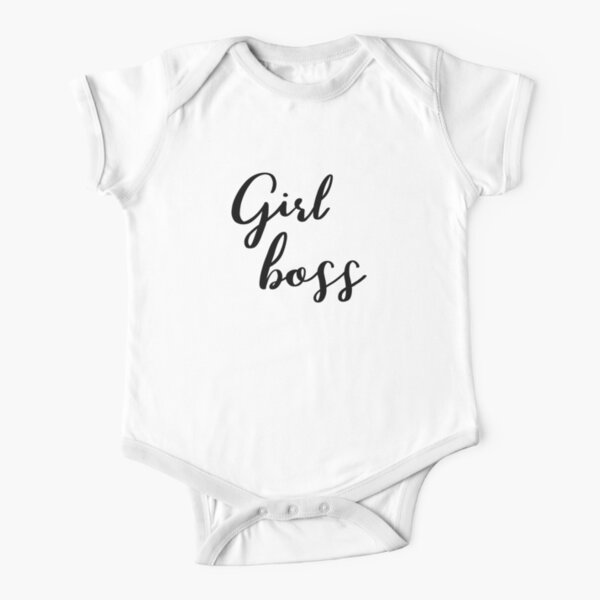 Girl boss by Alice Monber Short Sleeve Baby One-Piece