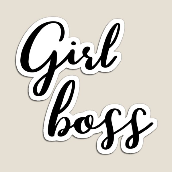 Girl boss by Alice Monber Magnet