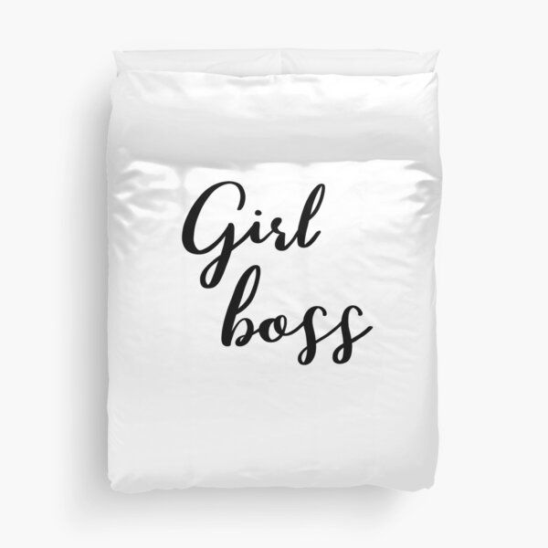 Girl boss by Alice Monber Duvet Cover