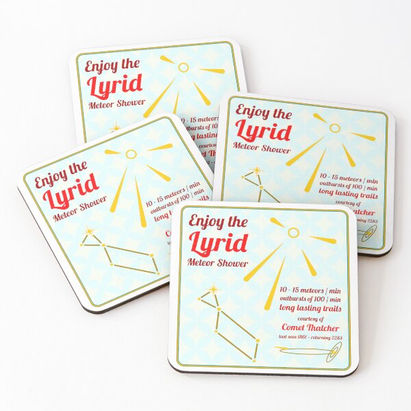 Item preview, Enjoy the Lyrid Meteor Shower designed and sold by BrushAndPen.