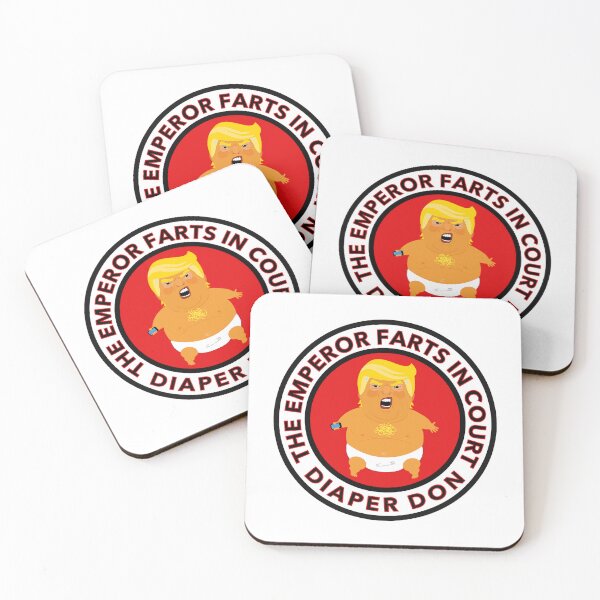 Item preview, DIAPER DON FARTS IN COURT - Trump farts in court designed and sold by Thelittlelord.