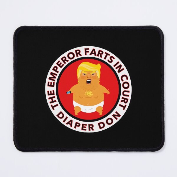Item preview, DIAPER DON FARTS IN COURT - Trump farts in court designed and sold by Thelittlelord.