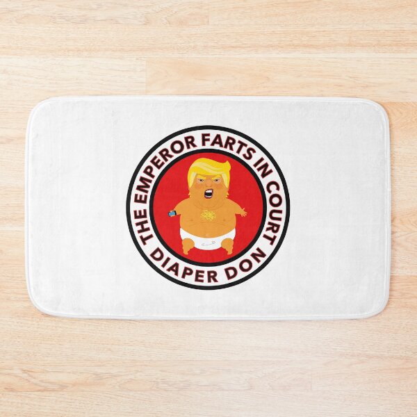 Item preview, DIAPER DON FARTS IN COURT - Trump farts in court designed and sold by Thelittlelord.