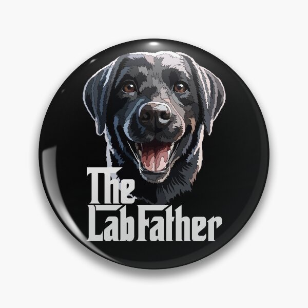 Item preview, The Lab Father Black Labrador designed and sold by Just-Arts-4U.