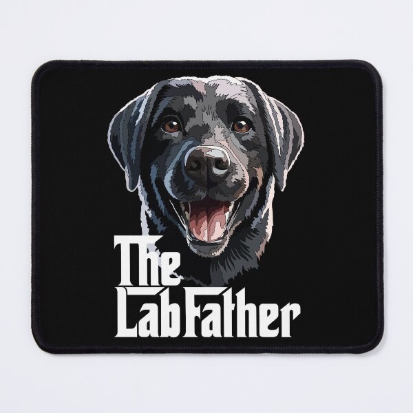 Item preview, The Lab Father Black Labrador designed and sold by Just-Arts-4U.