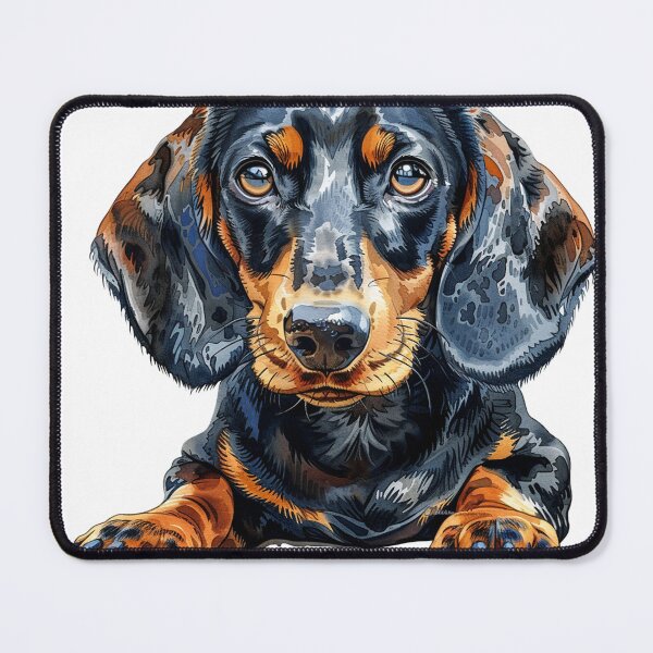 Item preview, Dachshund Splooting: Adorable Wiener Dog Stretching Art for Dog Lovers designed and sold by Mr-whiteBG.