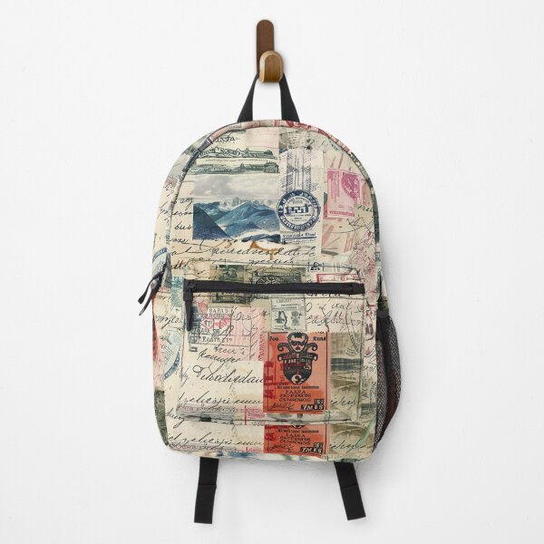 Item preview, Memories of Travel: Postage Stamp & Vintage Postcard Design designed and sold by chi3-jp.