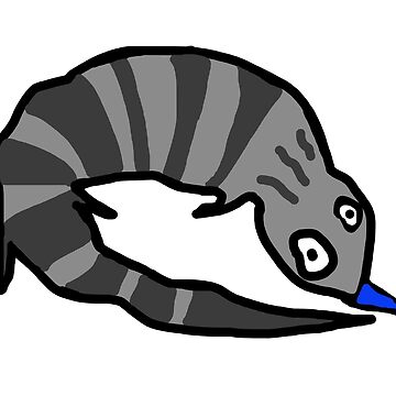 Artwork thumbnail, Tequila the Blue Tongued Lizard by jenido
