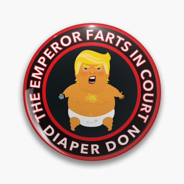 Item preview, Trump FARTS IN COURT designed and sold by Thelittlelord.