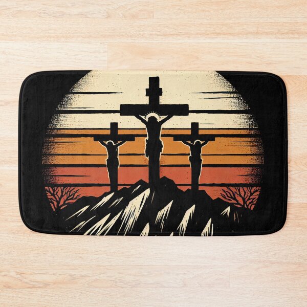 Item preview, Jesus Crucified next to the 2 thieves on Mount Golgota designed and sold by EdGraphy.
