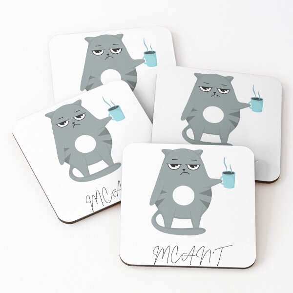 Item preview, Funny MCAT Cat Just MCAN'T! designed and sold by MedHem.