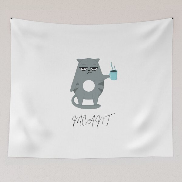 Item preview, Funny MCAT Cat Just MCAN'T! designed and sold by MedHem.