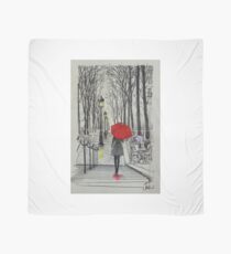 walking montmartre Scarf