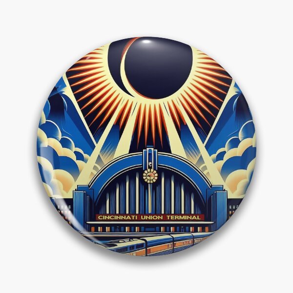 Item preview, Eclipse at Cincinnati Union Terminal designed and sold by Lowtech.