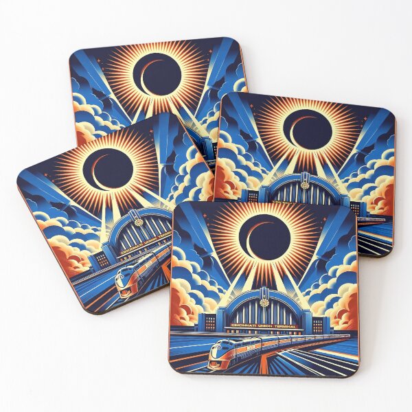 Item preview, Eclipse at Cincinnati Union Terminal designed and sold by Lowtech.