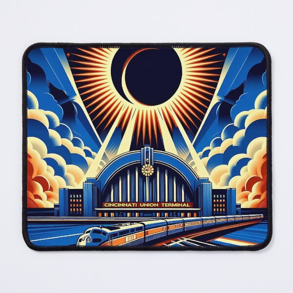 Item preview, Eclipse at Cincinnati Union Terminal designed and sold by Lowtech.