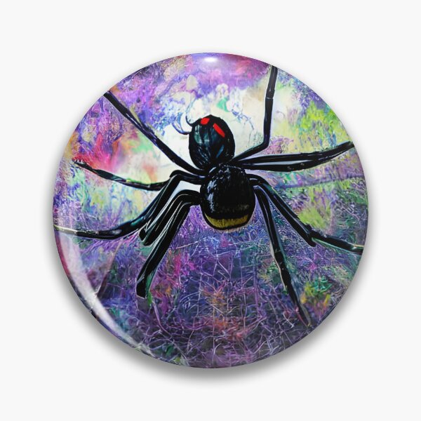Item preview, A giant spider weaving it’s web in cosmic space. designed and sold by deville13.