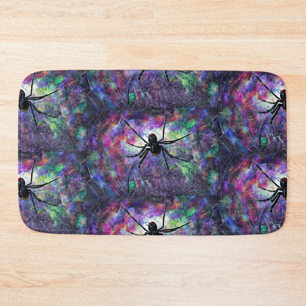 Item preview, A giant spider weaving it’s web in cosmic space. designed and sold by deville13.