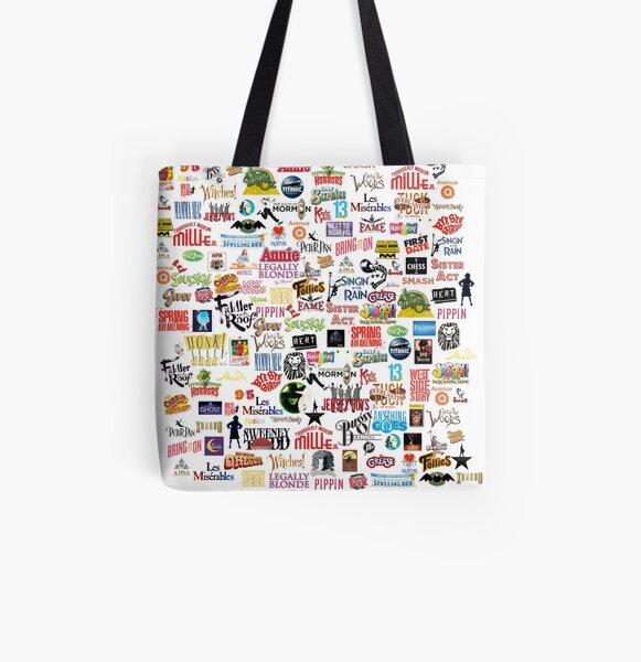 Musical Logos All Over Print Tote Bag