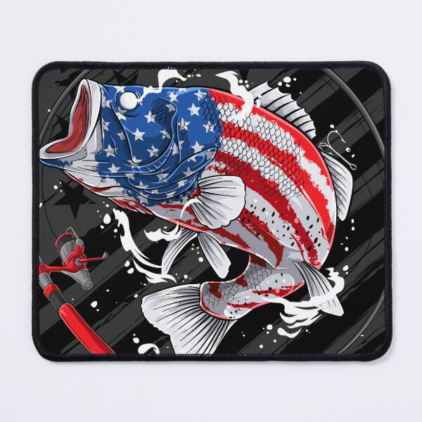 Item preview, American Flag Fishing Design designed and sold by NightHowler904.