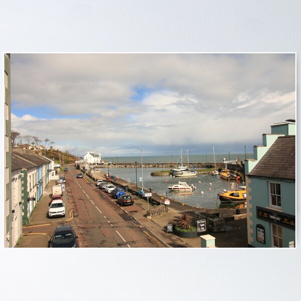 Vista previa del artículo con la obra «Pueblo de Carnlough en Irlanda del Norte.», diseñado y vendido por Howard  Boyd.