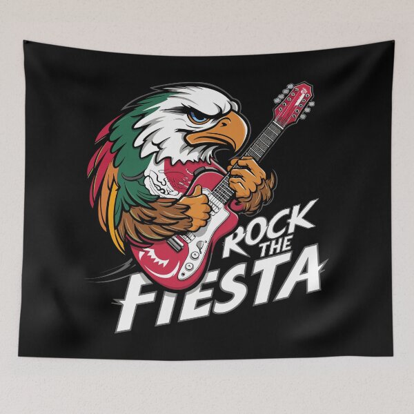 Item preview, Happy 5 Cinco De Mayo Party Lets Fiesta Viva Mexico Rock The Fiesta designed and sold by Quirky Shirts.