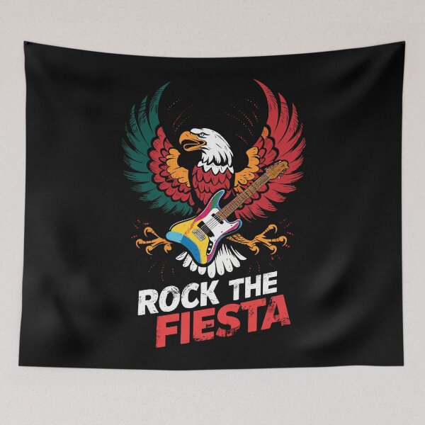 Item preview, Happy 5 Cinco De Mayo Party Lets Fiesta Viva Mexico Rock The Fiesta designed and sold by Quirky Shirts.