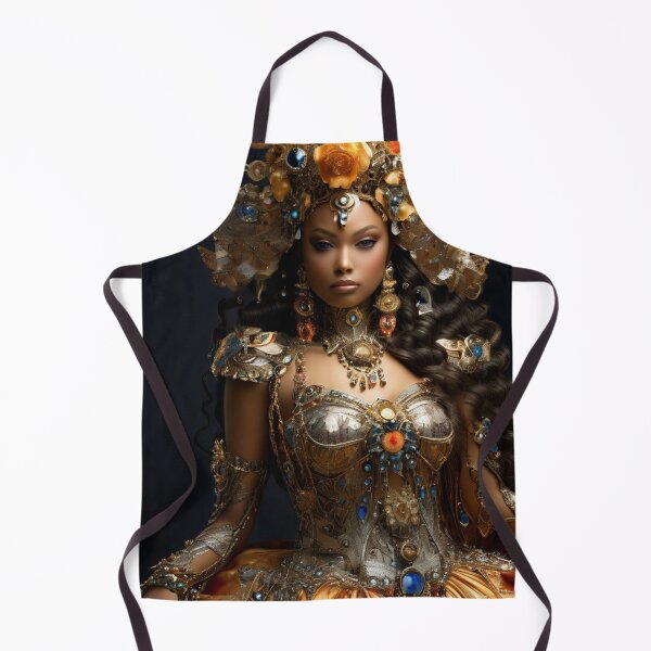 Item preview, Beautiful Fairy Queen Adorned in Gold, Flowers and Gems. designed and sold by Scarlett0777.