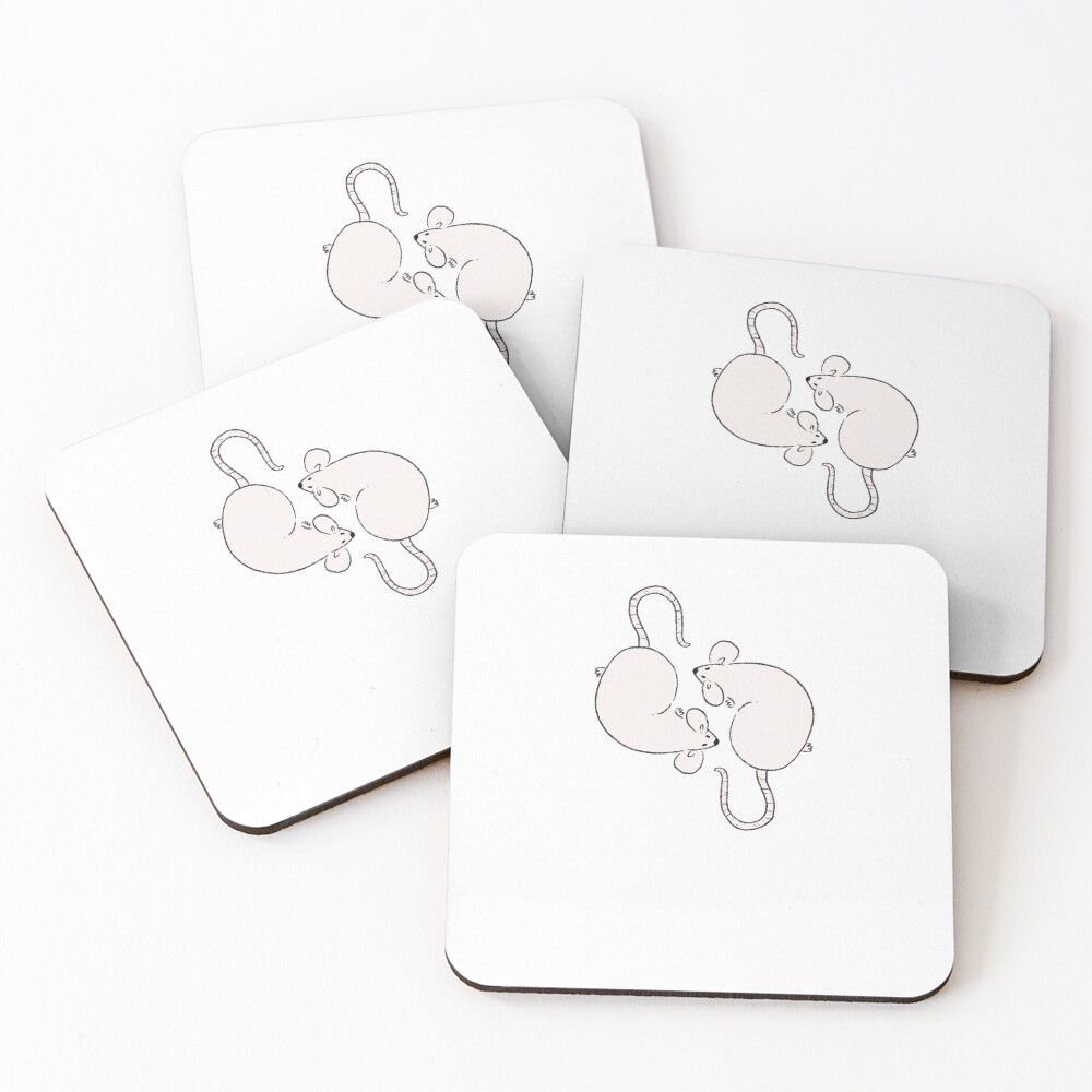 Item preview, Coasters (Set of 4) designed and sold by ACheeseToastie.