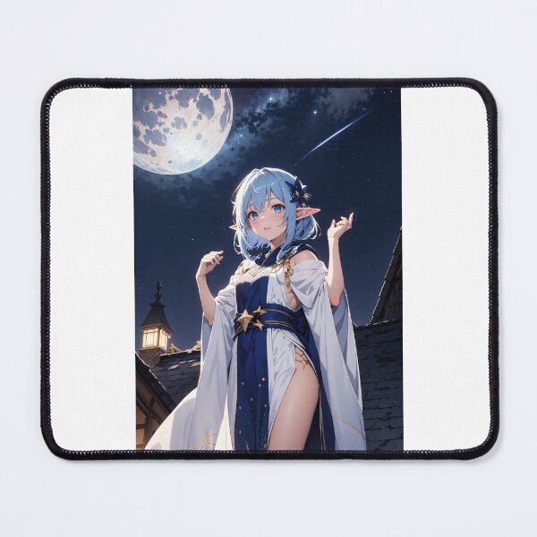Item preview, Beautiful Elf Anime Girl, The Stargazer designed and sold by iloveanimechibi.