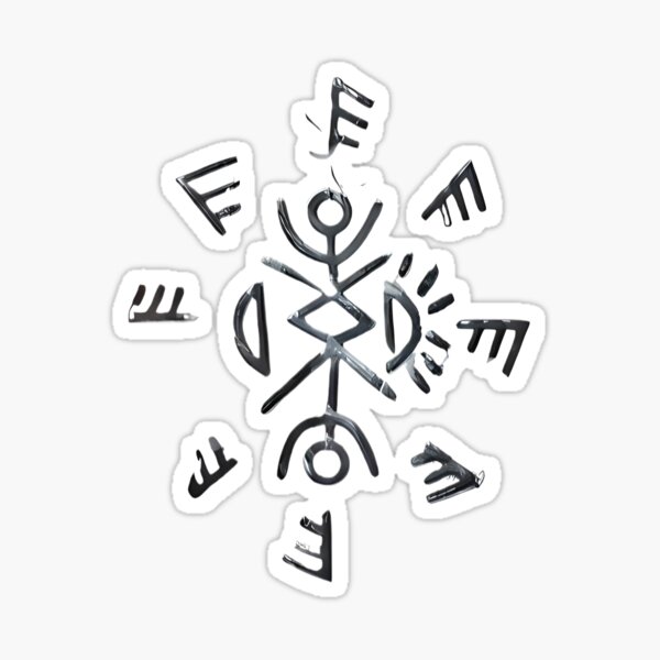 From Rune Symbols Sticker