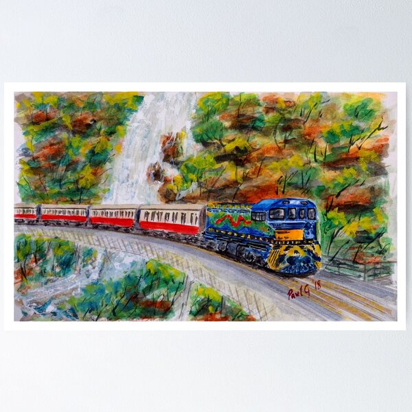 Item preview, Kuranda Scenic Rail - Cairns - Acuarela designed and sold by Paul Gilbert.