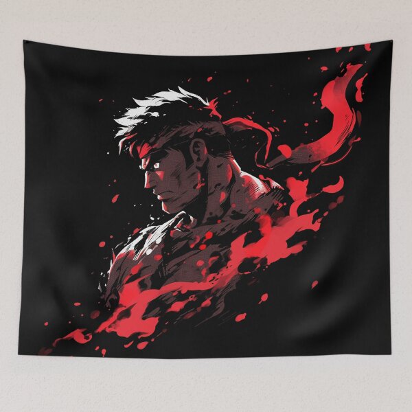 Item preview, ryu street fighter designed and sold by skateras.