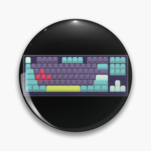 Item preview, Mechanical Keyboard - Neo Tokyo designed and sold by DANGER RABBIT.