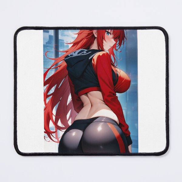Item preview, Rias Gremory Yoga pants Ecchi Anime Girl Waifu Edition designed and sold by lifeissheep.