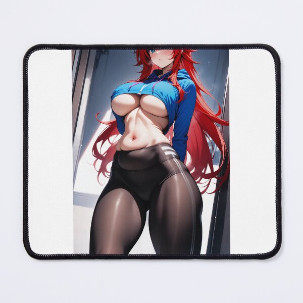 Item preview, Rias Gremory Yoga pants Ecchi Anime Girl Waifu Edition designed and sold by lifeissheep.