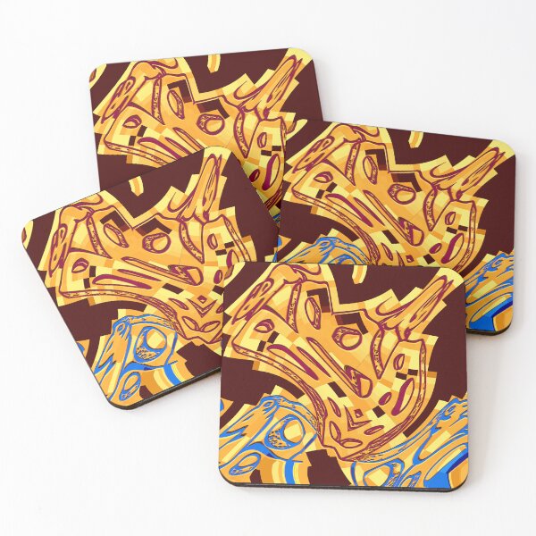 Item preview,   *CHEESE & MOUSE HUMOR SPIRAL GEOMETRIC DANCE* designed and sold by Ralek.