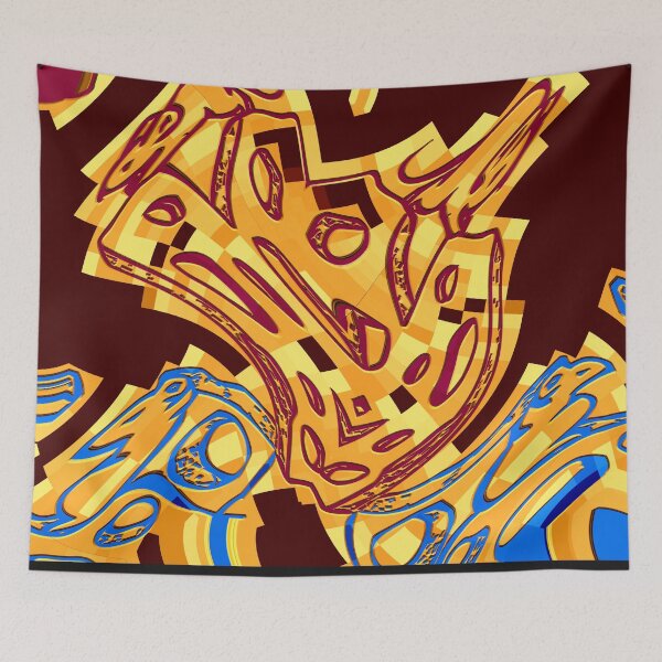 Item preview,   *CHEESE & MOUSE HUMOR SPIRAL GEOMETRIC DANCE* designed and sold by Ralek.