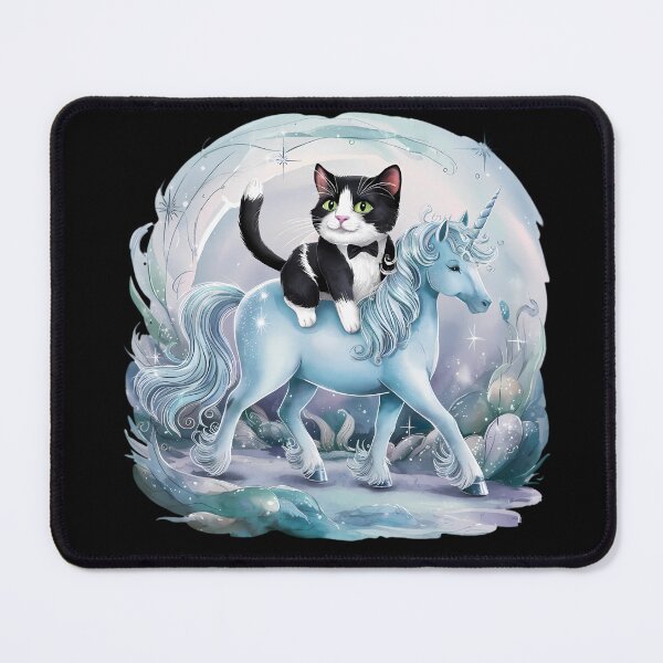 Item preview, Cat Riding A Unicorn Shirt designed and sold by PeelZinc.