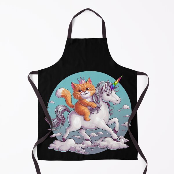 Item preview, Cat Riding A Unicorn Shirt designed and sold by PeelZinc.