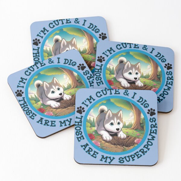 Item preview, Husky Superpowers designed and sold by Artist-IRL.