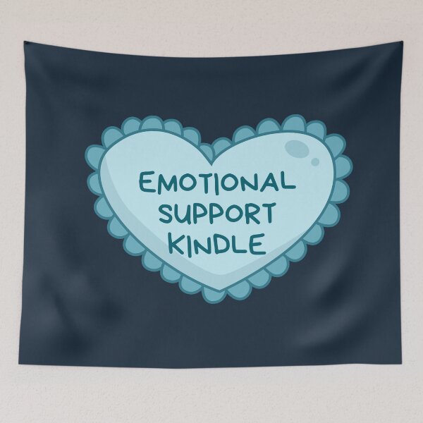 Item preview, Emotional support kindle designed and sold by Neadoodles.