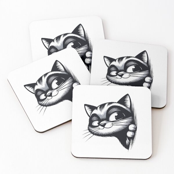 Item preview, Sneaky Cat Peek designed and sold by Designowner.