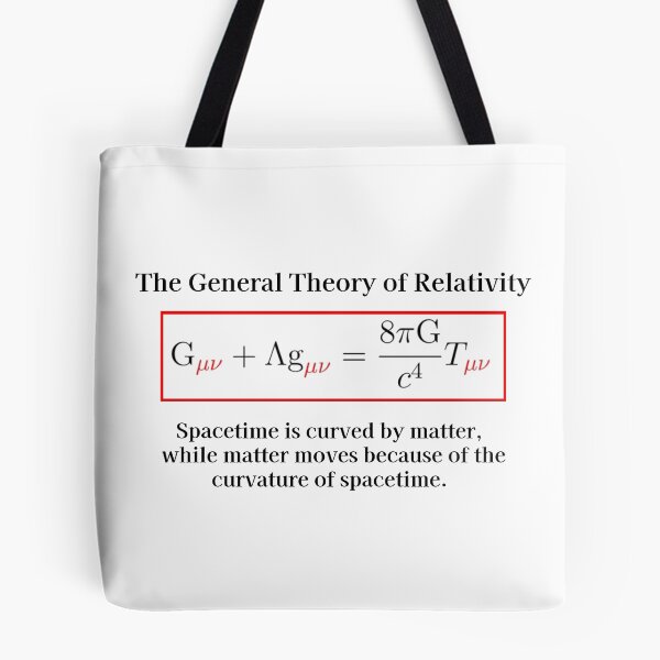 Item preview, The General Theory of Relativity designed and sold by BetweenThePosts.