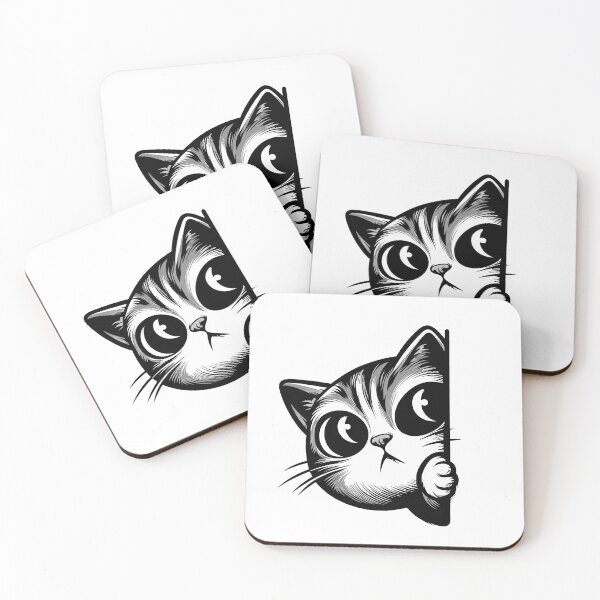 Item preview, Sneaky Cat Peek designed and sold by Designowner.