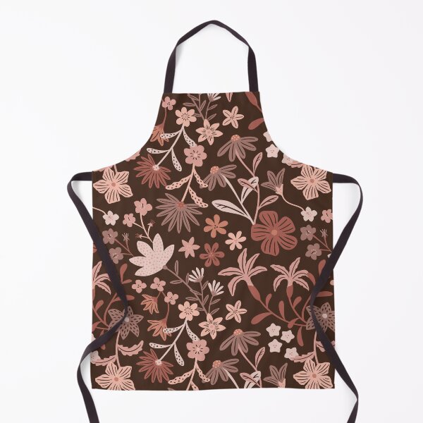 Item preview, Romantic maximalist floral - brown designed and sold by Muxune.