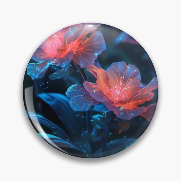 Item preview, Neon Luminescence Floral Essence designed and sold by palmyst.